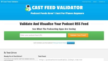 http://castfeedvalidator.com/