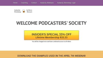 http://stevestewart.me/audacity-workshop-for-podcasters-society/